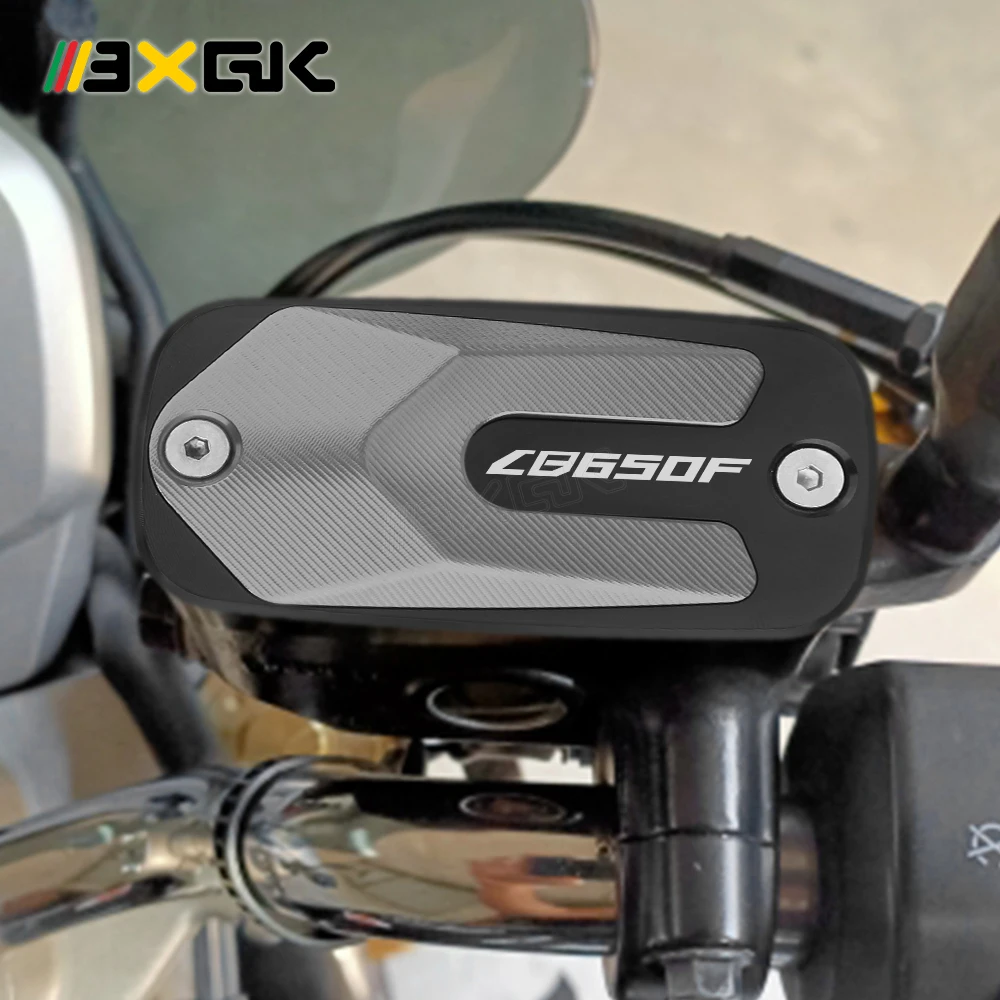 Motorcycles Accessories For HONDA CB650F CB 650F CNC Front Brake Fluid Reservoir Cap Cover