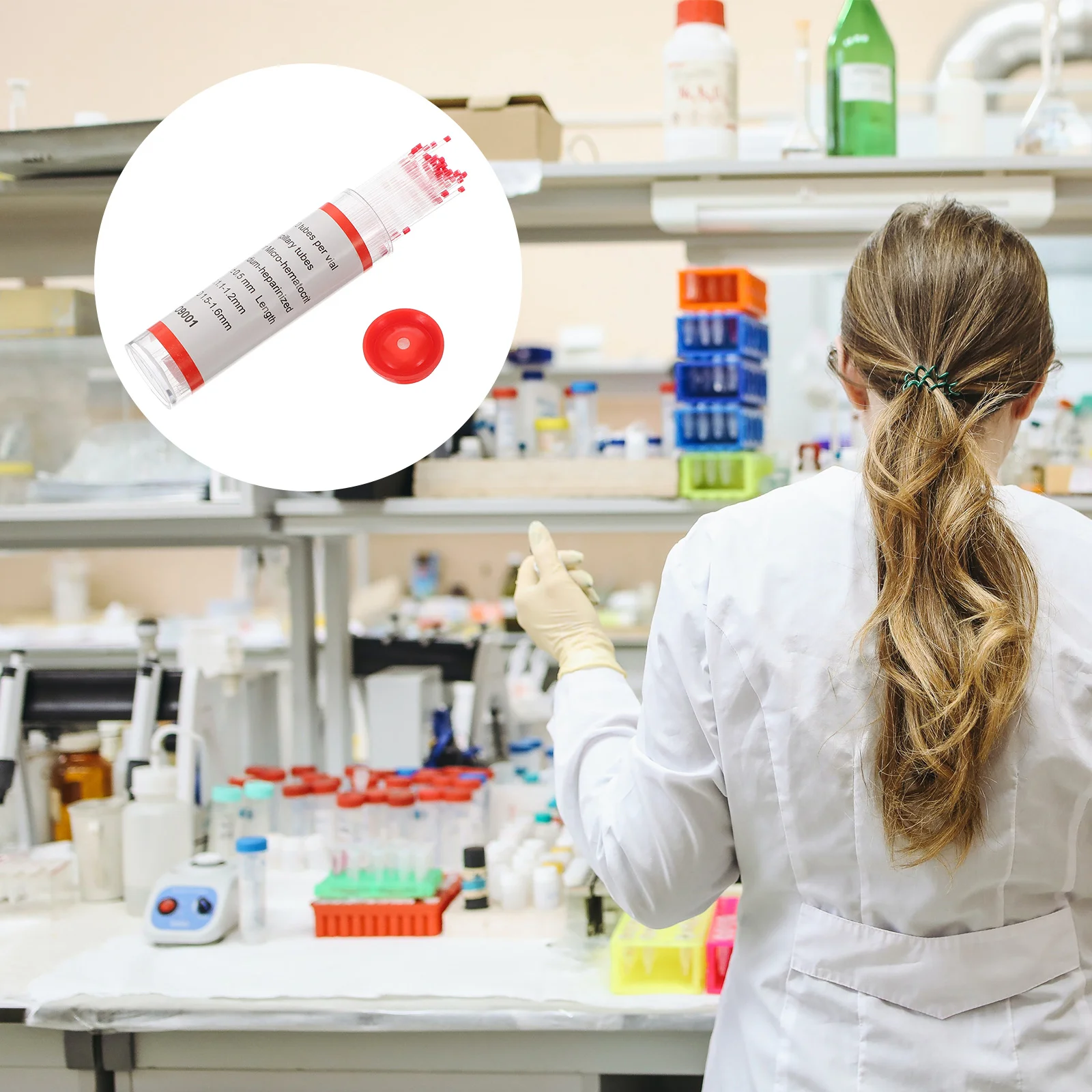 

UKCOCO 100 in 1 75mm Hematocrit Tubing Capillary Tube Melting Tube Sample