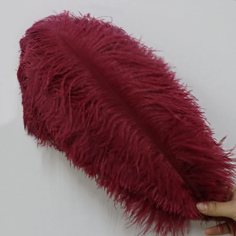 

100 шт., декоративные перья страусиных крыльев, 35-40 см