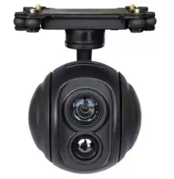 

Thermal Gimbal Camera with Object Tracking Laser Rangefinder for UAV / Drone Payload
