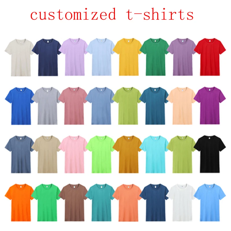 

Футболки с индивидуальным принтом для мужчин и женщин, хлопковая футболка высокого качества в стиле Харадзюку, самодельная футболка с фото...