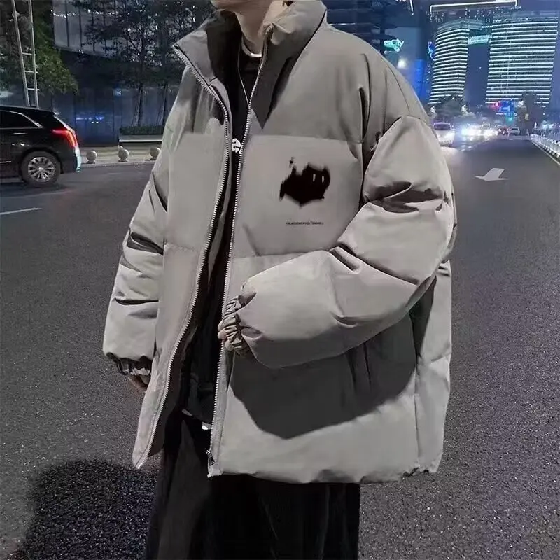 Пальто на хлопковой подкладке верхняя одежда мужская осенне-зимняя новая куртка