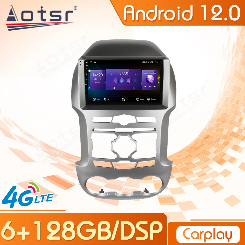 

Tesla Car Radio For Ford Ranger 2012 2013 2014 GPS Carplay Android Multimedia Player Auto Touch Screen Stereo Head Unit