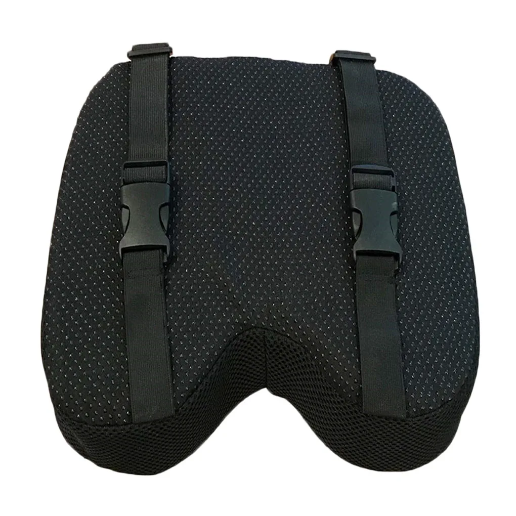 

Rowing Machine Seat Cushion With Straps Non-Slip Bottom Memory Foam Washable Cover Seat Cushion Pu Child Cushion