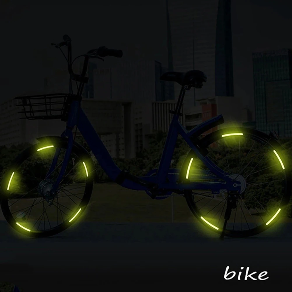 

E Attached To Wheels Or Rims Of Bicycle Or Motorcycle. Fluorescent At Night, To Ensure Your Safety As Well As A Decoration. Pl