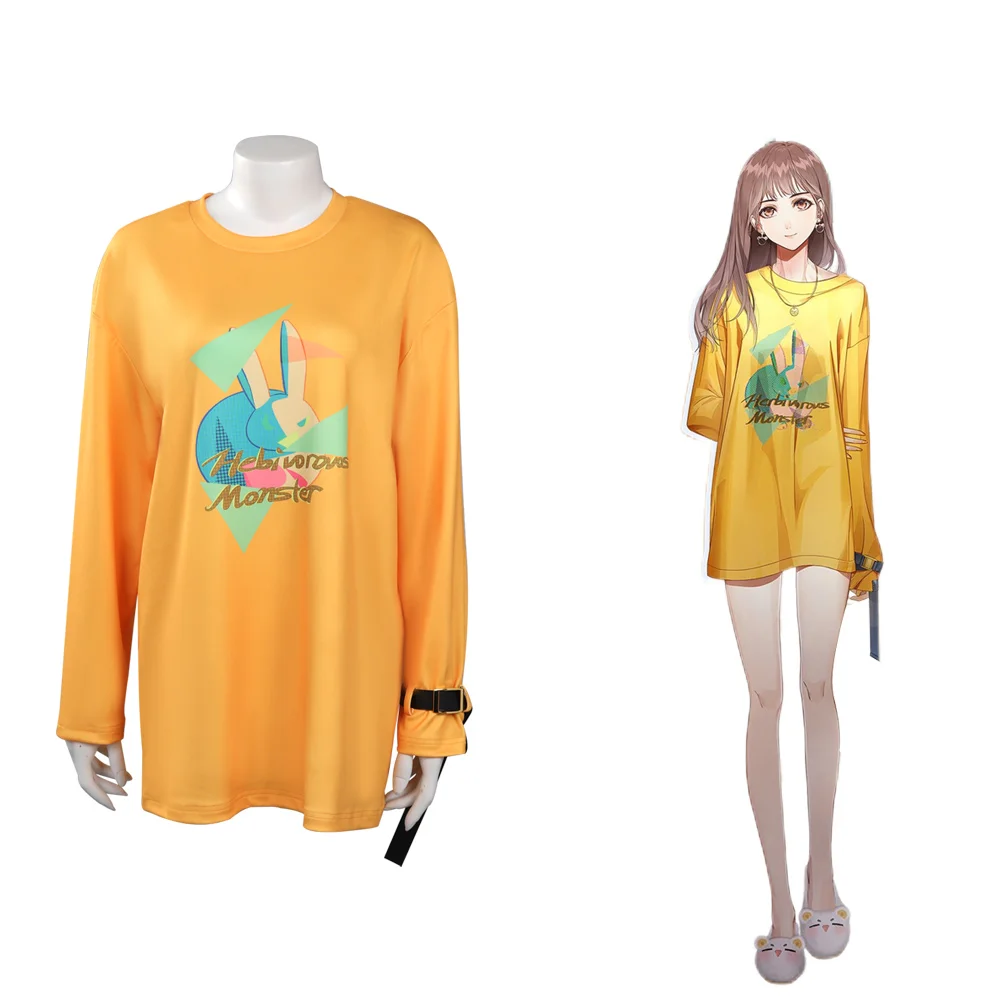 

Game Light and Night Jesse Cosplay Costume Long Sleeve Shirt Outfits Halloween Carnival Suit