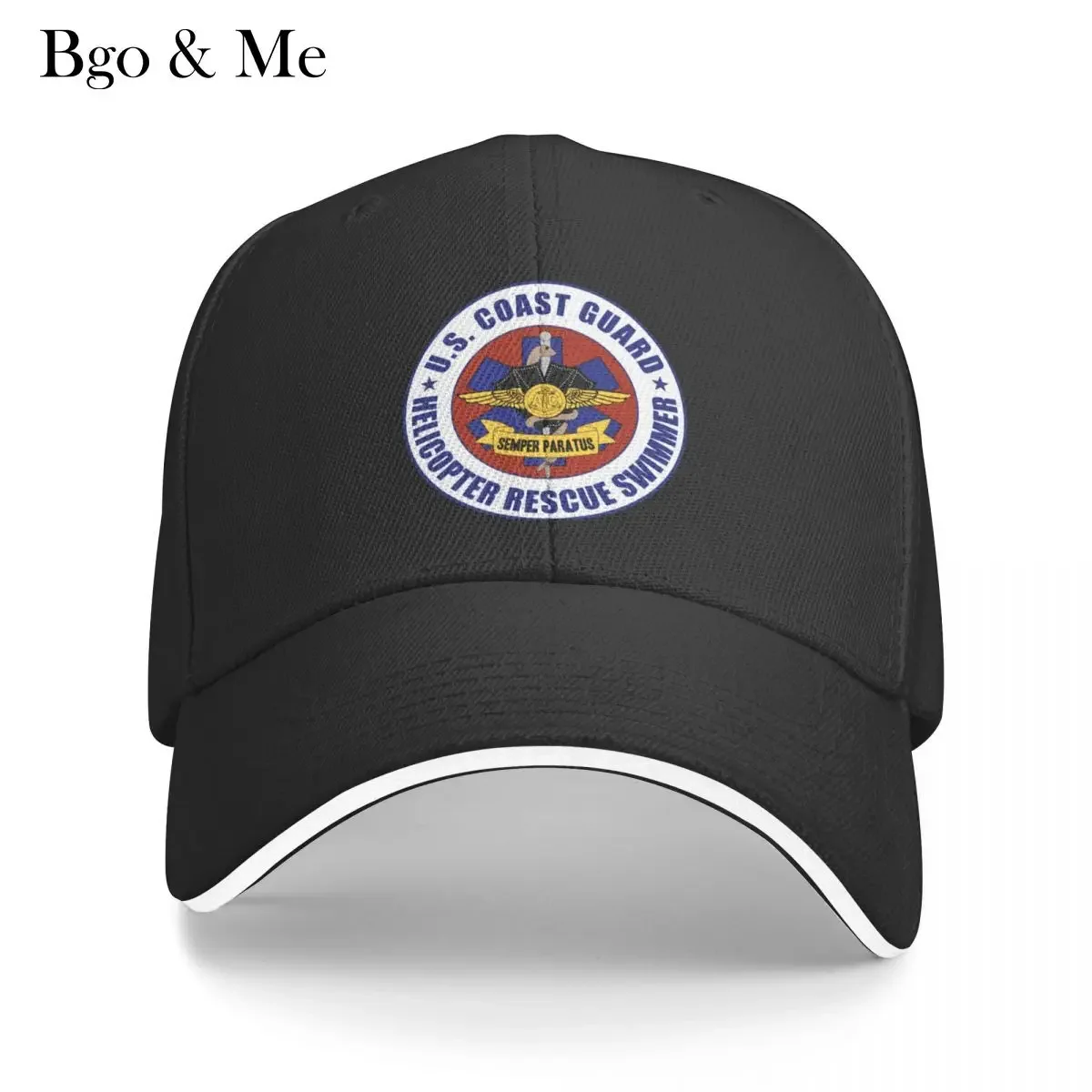 

2023 New USCG Helicopter Rescue Swimmer Patch Baseball Cap Hats Baseball Cap Visor Hat Beach Cap Men's Women's