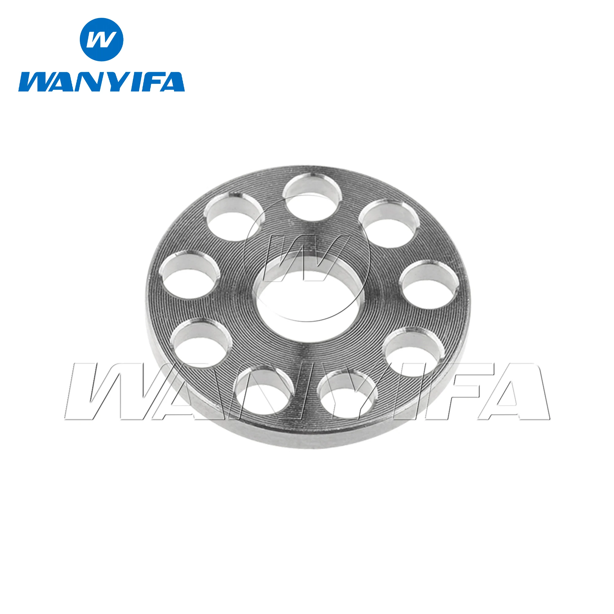 

Титановая шайба Wanyifa M6 M8 M10, плоские шайбы с девятью отверстиями, Ti, просверленные отверстия, прокладка, украшение для мотоцикла, болт, прокладки для винтов
