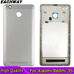 Imported New For Xiaomi Redmi 3S Battery Cover For Redmi 3s Rear Door Back Housing Case Replace For Xiaomi Re