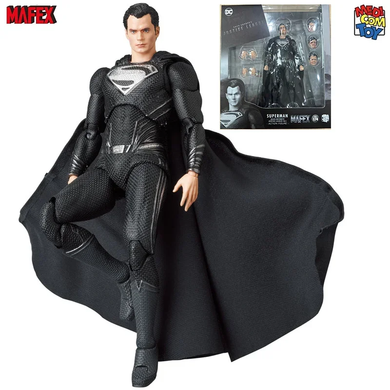 

Оригинал Mafex 174 Супермен ZACK SNYDER'S Лига Справедливости верный цвет Коллекционные фигурки аниме модели игрушки