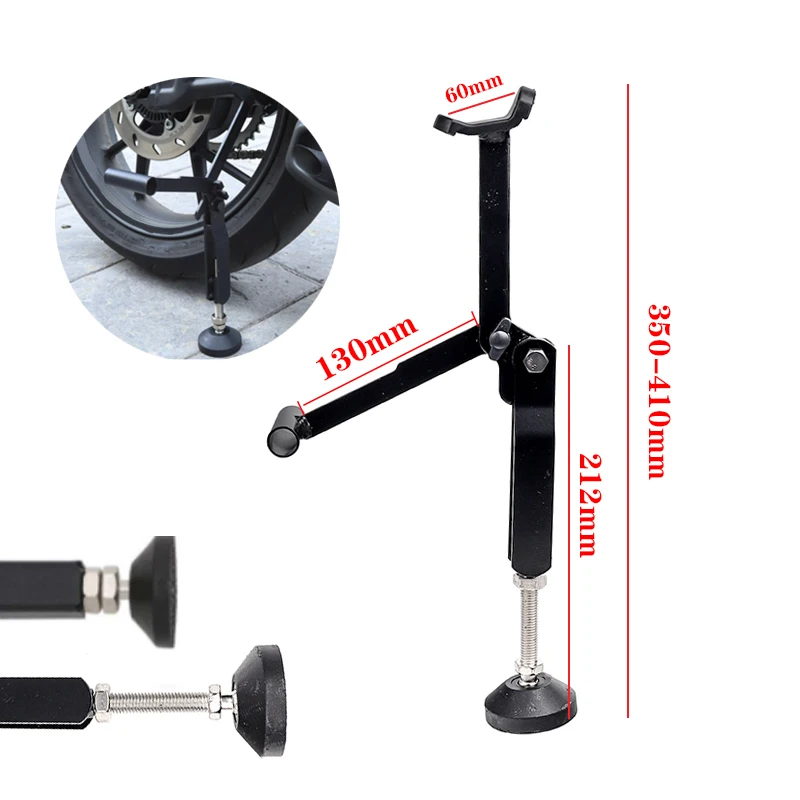 

Универсальная подставка для мотоциклетных колес, боковая подставка, подставка для байка для KTM, Honda, Yamaha, внедорожный велосипед, Складная портативная подъемная рама
