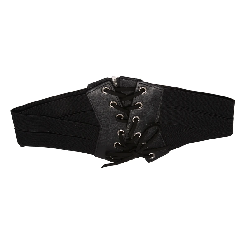

Hot Kf-Women's Fashion Elastic Stretch Wide Band Corset Waist Belt