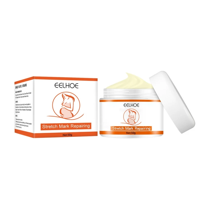 

50g Hypoallergenic Safe for Pregnancy Scar Removal Cream Stretch Marks Removal Paraben-Free Stretch Mark Cream