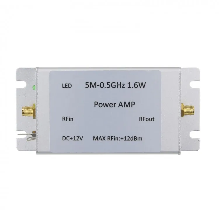 

5-500MHz 1.6W FM Transmitter Broadband Linear RF Power Amplifier