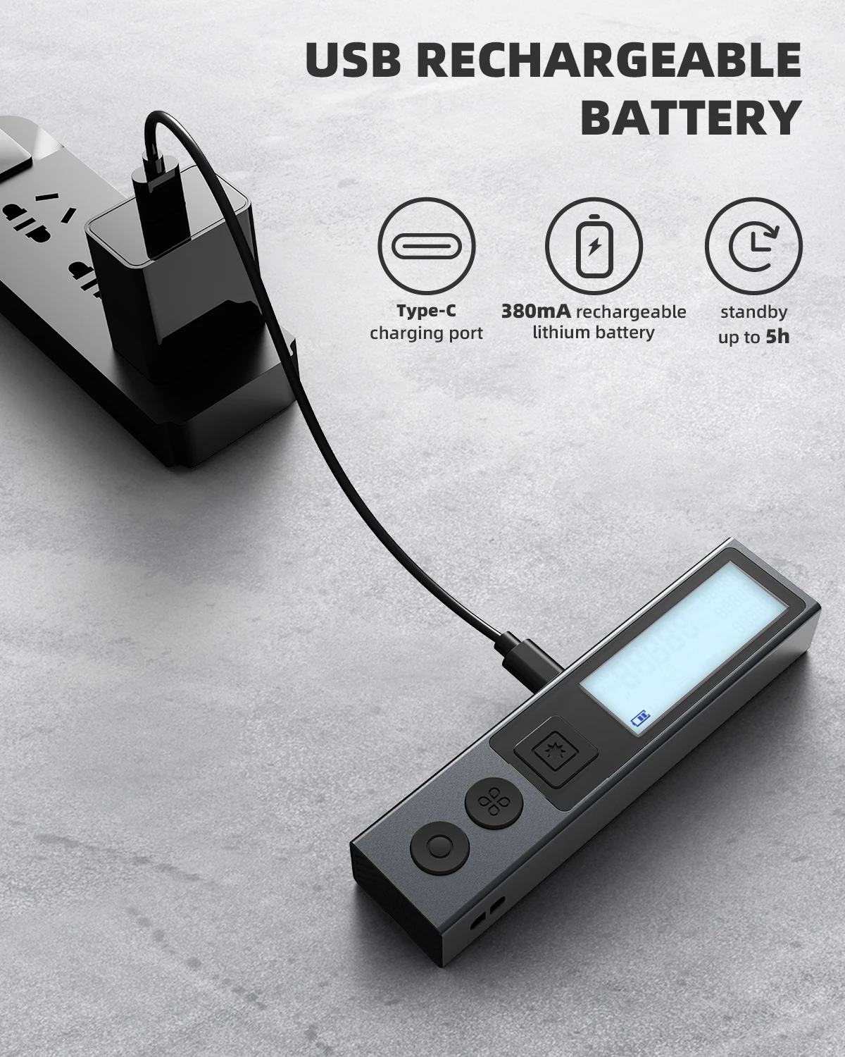 Цифровой лазерный дальномер MILESEEY MiNi