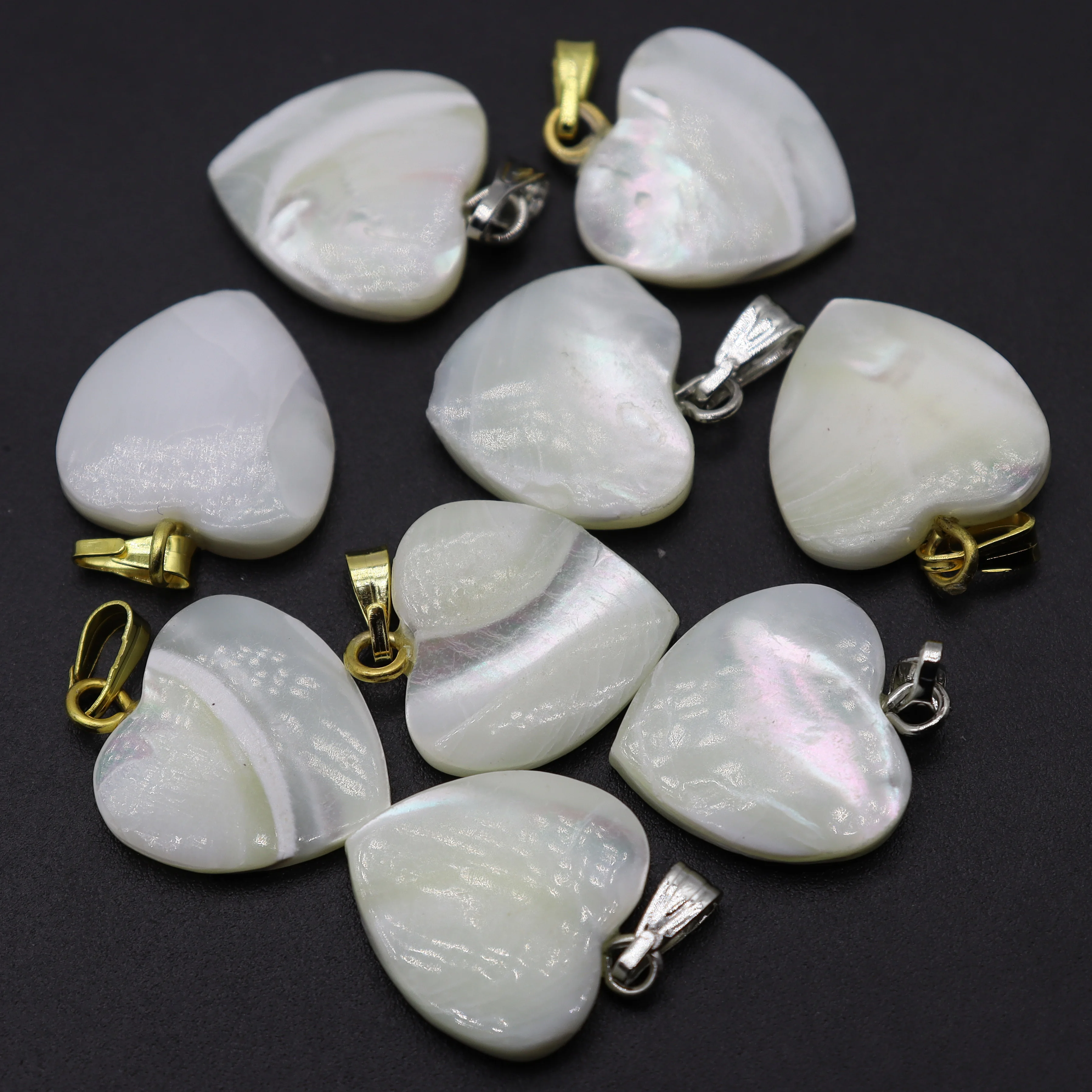 

Natural Shell Pendant Exquisite Fashion MOP Mother Of Pearl Beads For Jewelry Making DIY Necklace Earrings Handmade Accessories