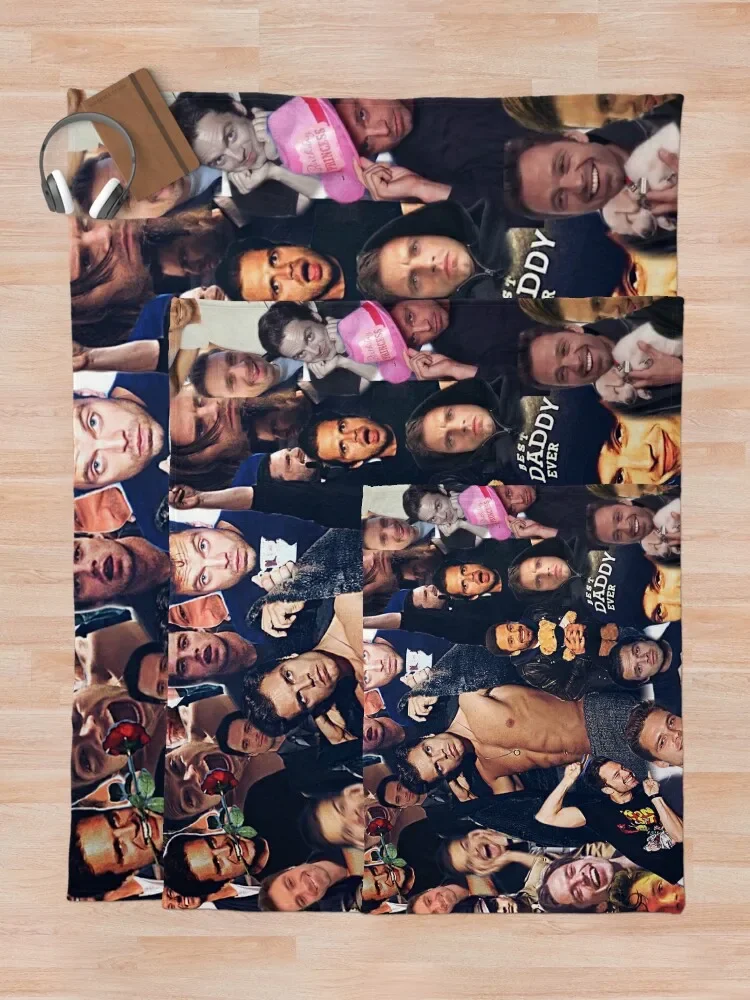 Себастьян стан (дизайн коллажа) плед одеяло шотланцы на диван одеяла