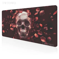 girly skull mouse pad gamer new computer keyboard pad mousepads laptop office natural rubber soft mouse mat desktop mouse pad