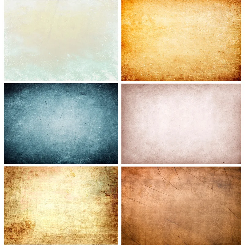 

SHENGYONGBAO Portrait Cloth Gradient Vintage Photography Background Newborn Baby Portrait Photo Backdrops Props 201215FG-11