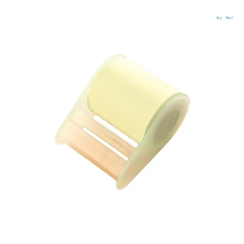 

Cute Candy Color Writable Sticky Tape Roll Portable Refillable 2-in-1 Tearable