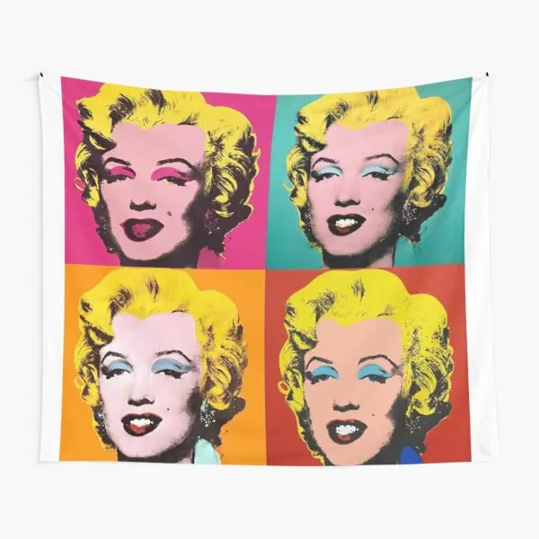 

Andy Warhol Tapestry Bedroom Beautiful Mat Art Bedspread Travel Decoration Home Hanging Decor Yoga Wall Printed Living Room
