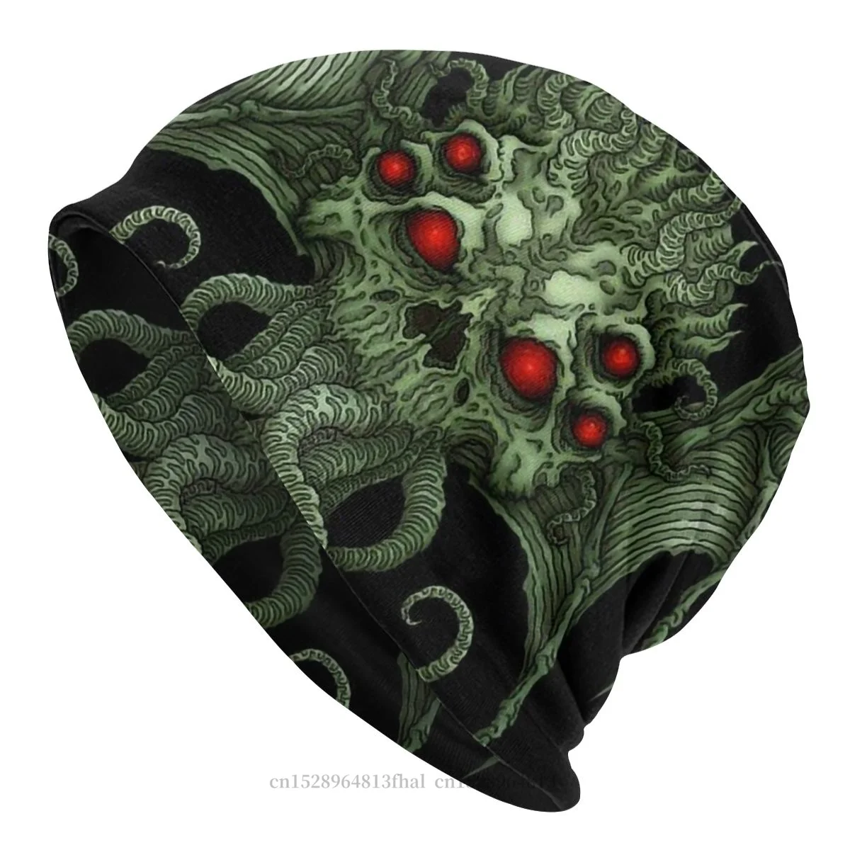 

Cthulhu Beanie Skullies Beanies Caps Cthulhu Thin Hat Autumn Spring Bonnet Hats Men Women's Street Ski Cap