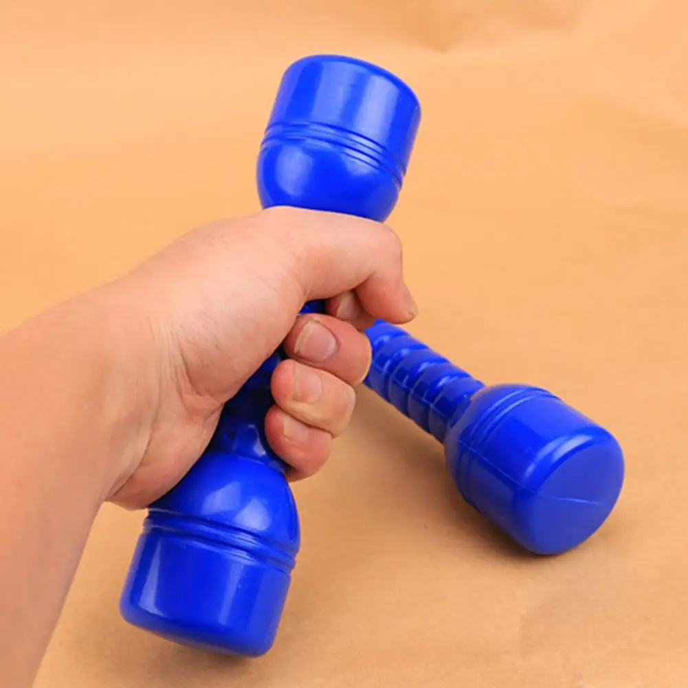 

4 Colors 1 Pair Durable Portable Children Dumbbells ABS Children Dumbbells Fine Workmanship for Gifts