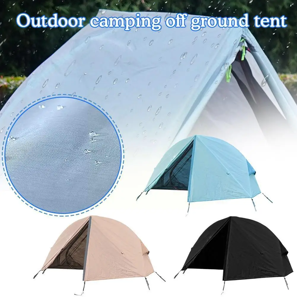 

Ultralight Tent 1 Person Double Layer Tents Waterproof Tent Tourist Tent Beach Tent Camping Fishing Outdoor Hiking B1E5
