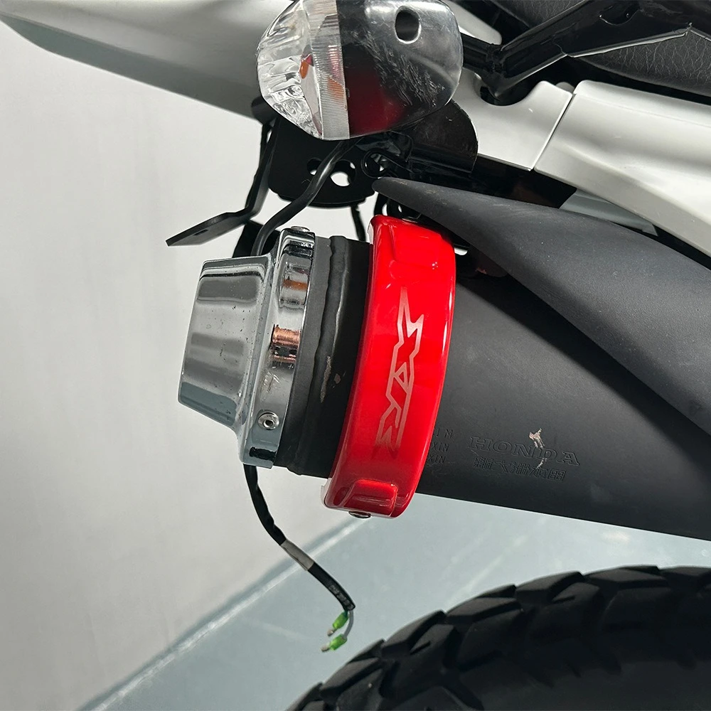 Фото Защита выхлопной системы XR для мотоциклов HONDA XR125L XR150L XR400R XR650R XR 250 400 650 150L, термозащитный экран, защитный кожух глушителя №3