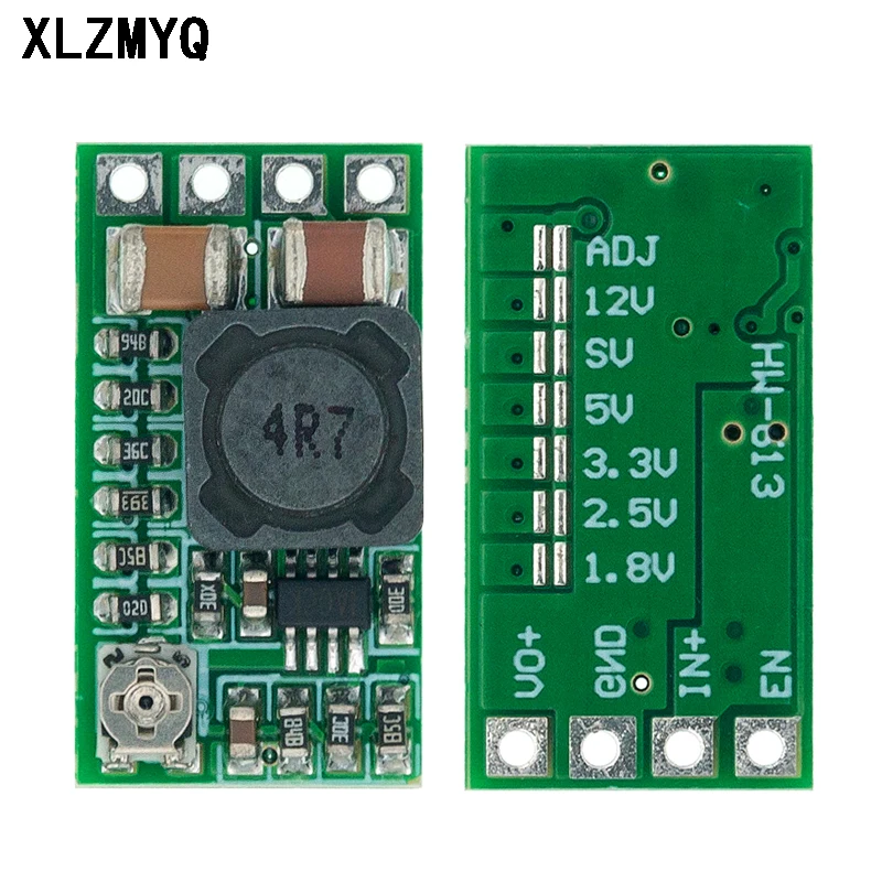 

10PCS Mini DC-DC 12-24V To 5V 3A Voltage Buck Converter Adjustable Board 1.8V 2.5V 3.3V 5V 9V 12V Step Down Power Supply Module