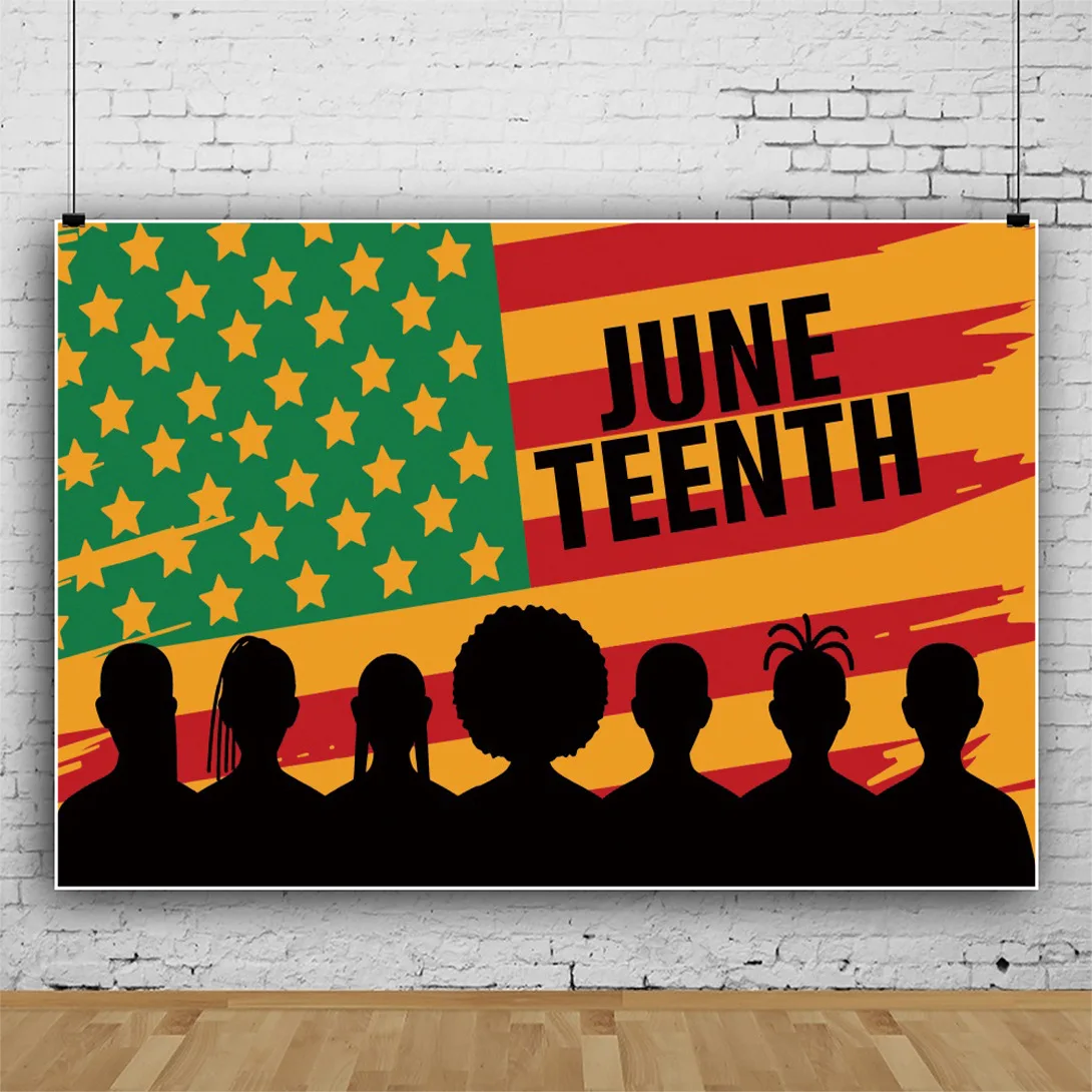 

June Teenth 1865 Freedom Day Photo Photography Background Black History Celebration of Freedom and Equality Backdrop Banner Prop