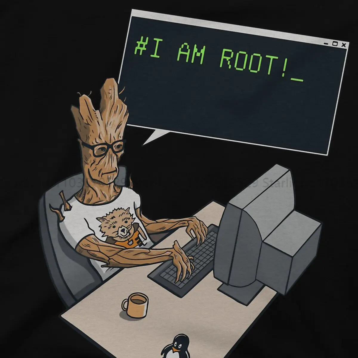 Операционная система Linux футболка Admins of the Galaxy Элегантная Мужская одежда новый