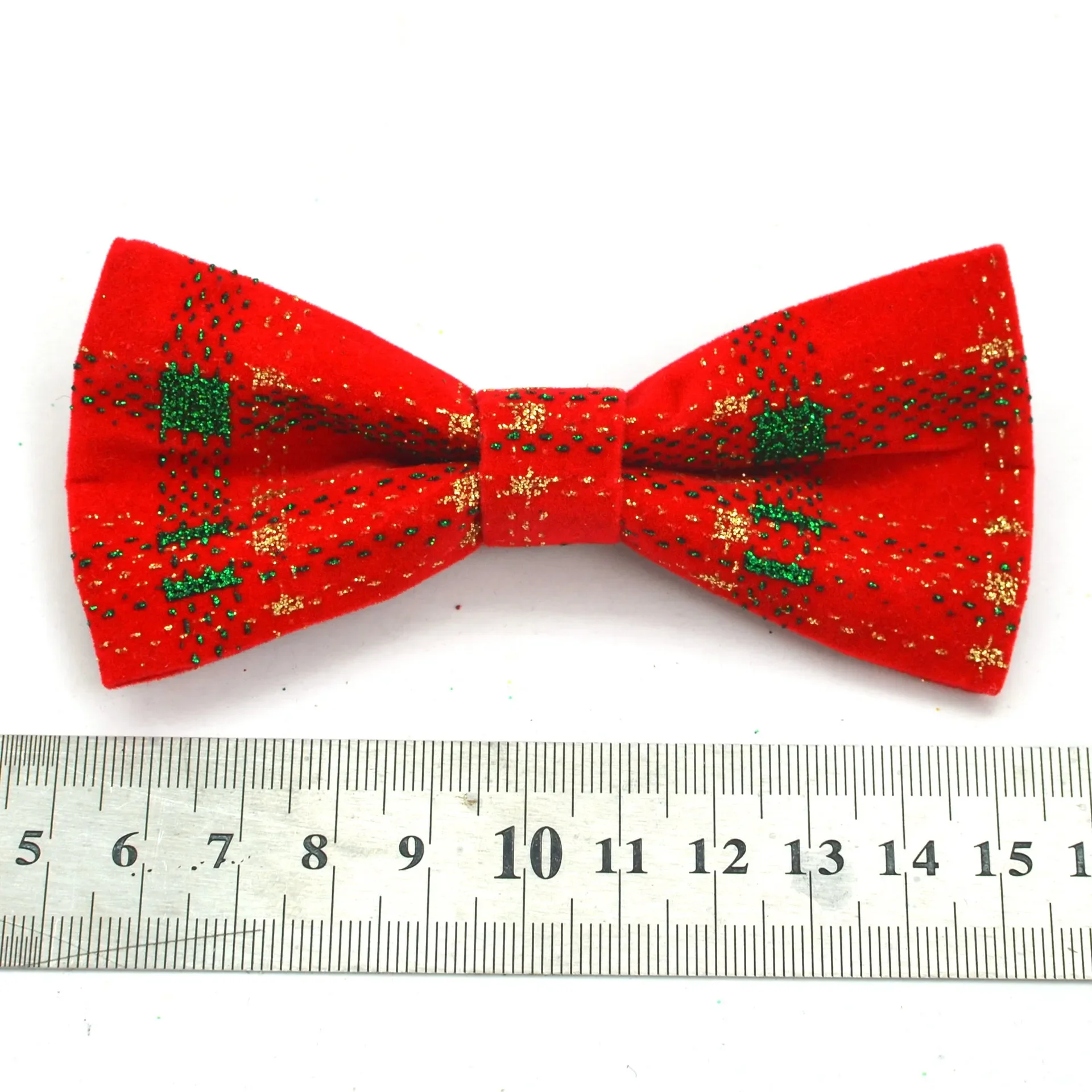 50 шт./лот рождественский бант для домашних животных ошейник котенка щенка цветок