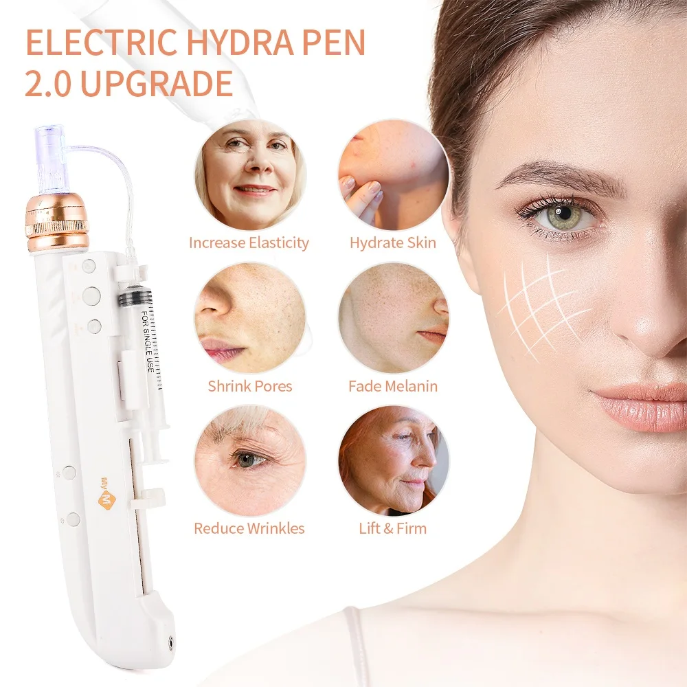 

M3 Electric Hyaluronic Pen Injection 7 Colors Facial Treatment Water Mesotherapy Hydra Injector Anti-Wrinkle Skin Firming