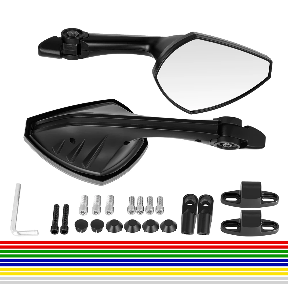 Зеркало заднего вида для мотоцикла спортивного велосипеда Kawasaki Ninja 300 250 H2R ZX-6R ZX-14R