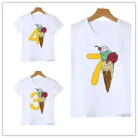 8th birthday sweetie waffle lover girl 2 9 years old birthday party tshirt fashion kids tshirt summer girl clothes shirt tops