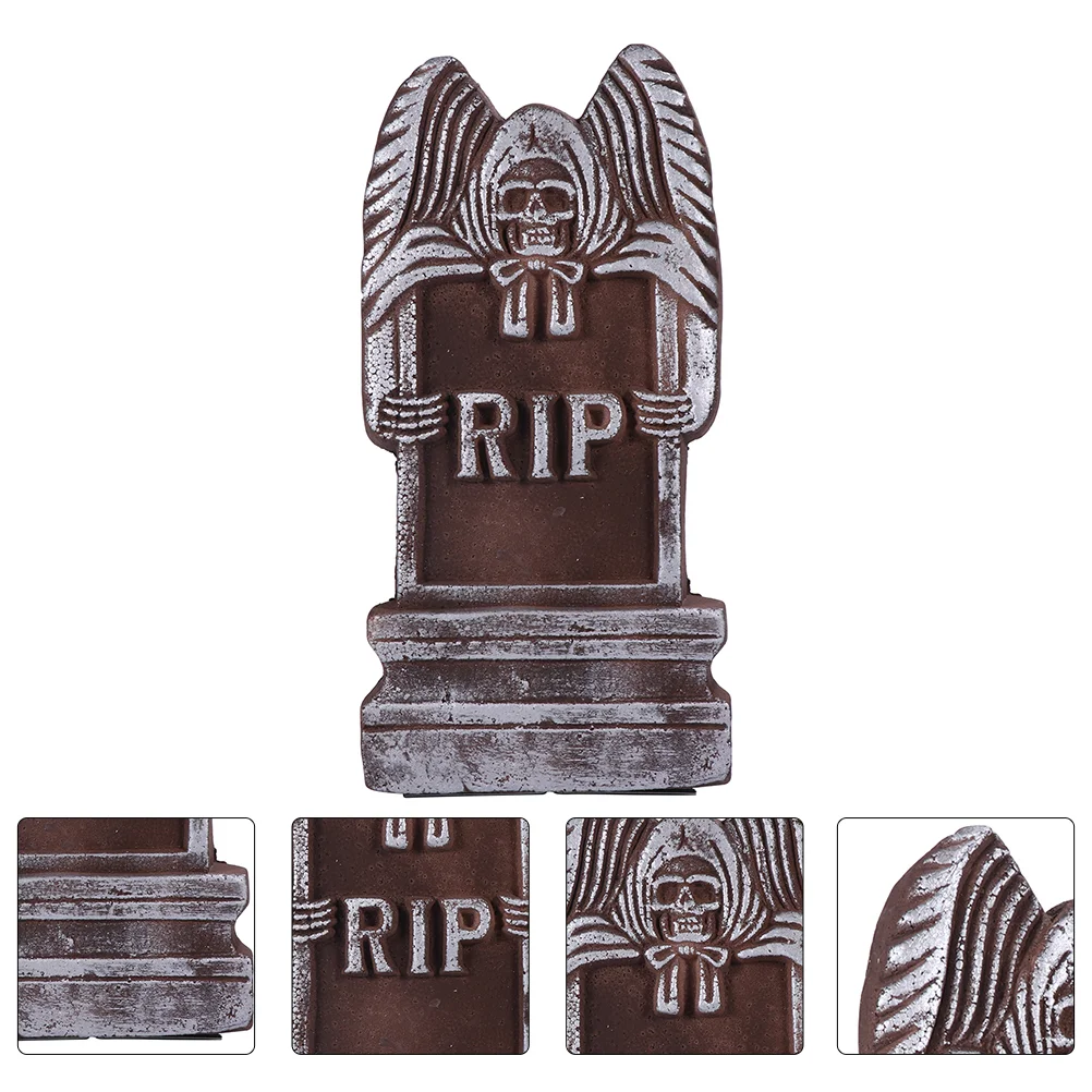 

Tombstones Prop Haunted House Decor Props Tombstone Ornaments Decorations Spookyfroth Room Graveyard Lawn Supplies Rest Rip