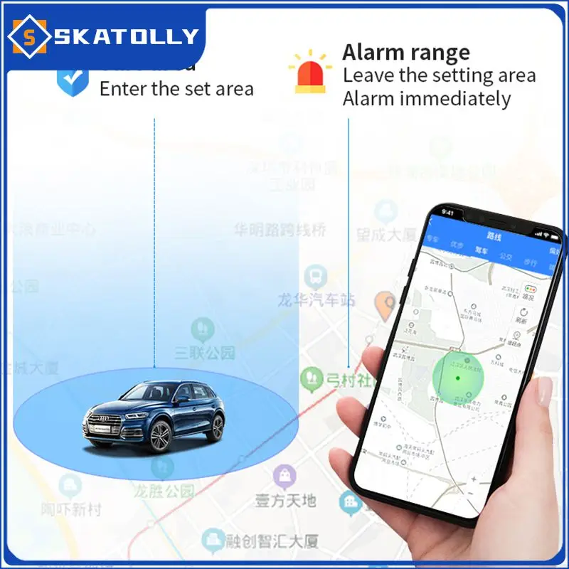 Alarm Wireless Anti-theft Tracking Device Magnetic Voice Control Message Positioner For Wallet Key Gps Tracker Anti-lost Finder