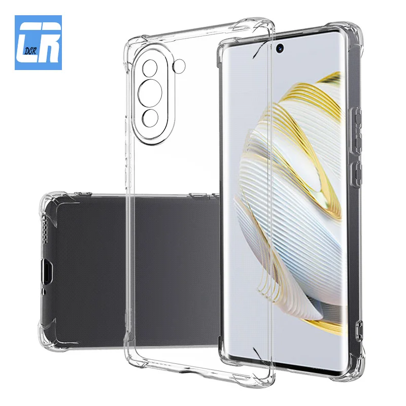 

Shockproof Clear Phone Case For Huawei Nova 10 9 7 SE 6 5T 5i Pro 4 4E 3E 3i 2i P Smart Z 2021 Y90 Y70 Y61 Y60 Y7A Bumper Cover