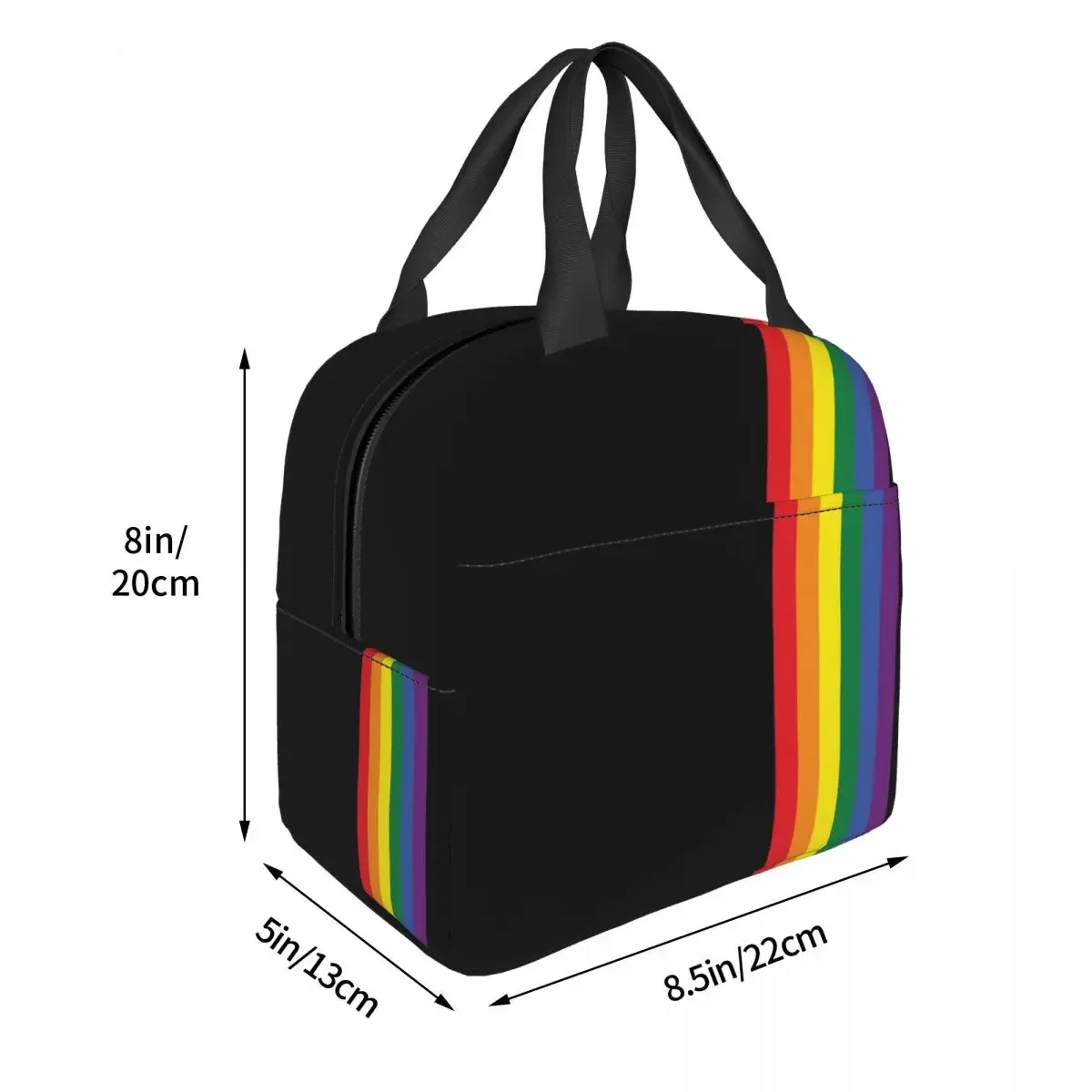 ЛГБТ-лента теплоизолированная сумка для завтрака GLBT переносная геев лесбиянок
