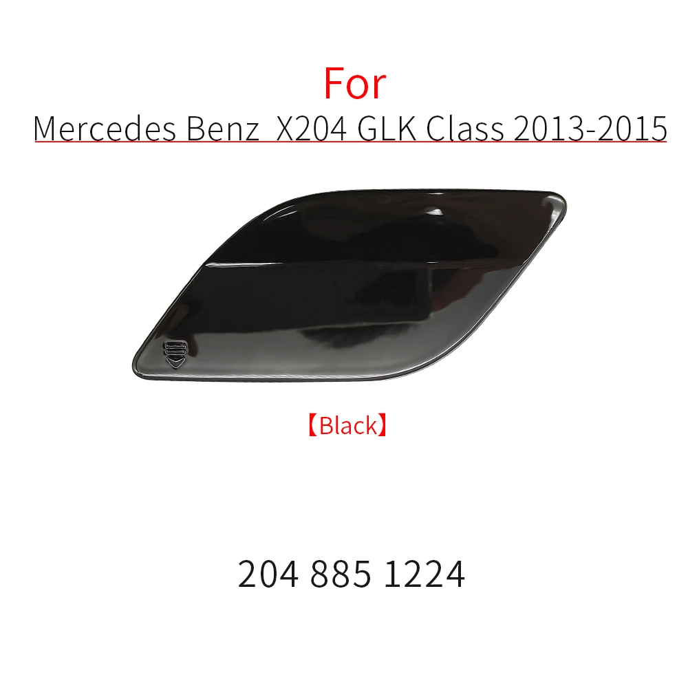 Для Mercedes X204 Автомобильный задний бампер буксировочный крюк крышка черная для Benz GLK Class 2013-2015 GLK200 GLK250 GLK300 GLK350 2048851224