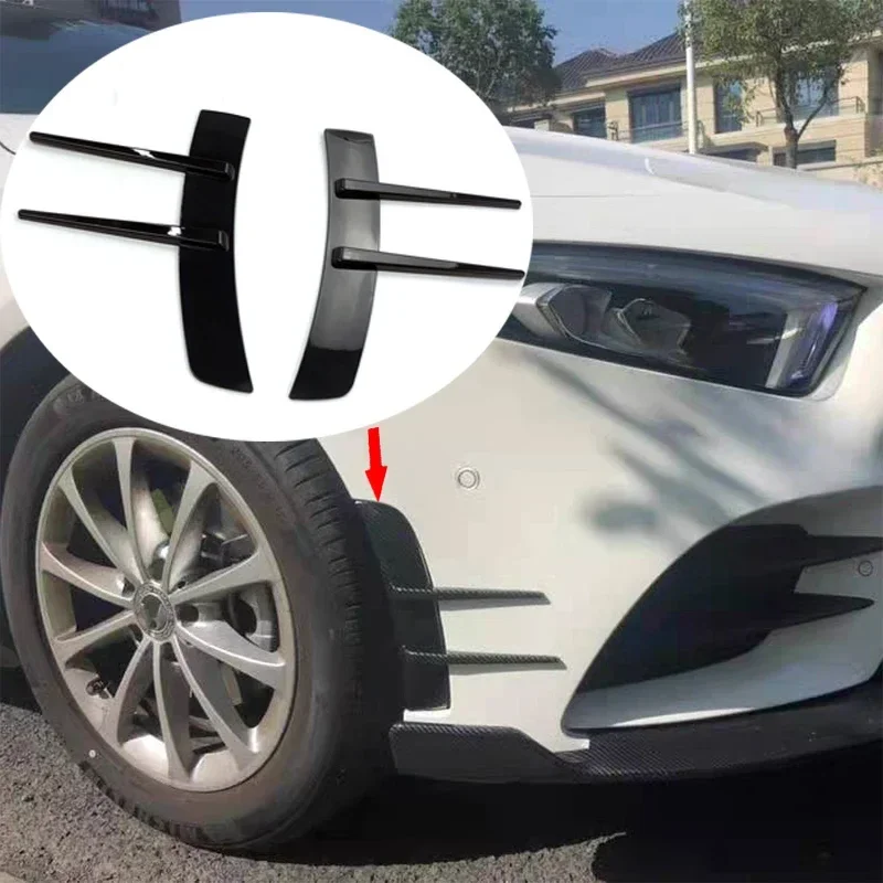 2 шт. автомобильный передний и задний бампер сплиттер на вентиляционное