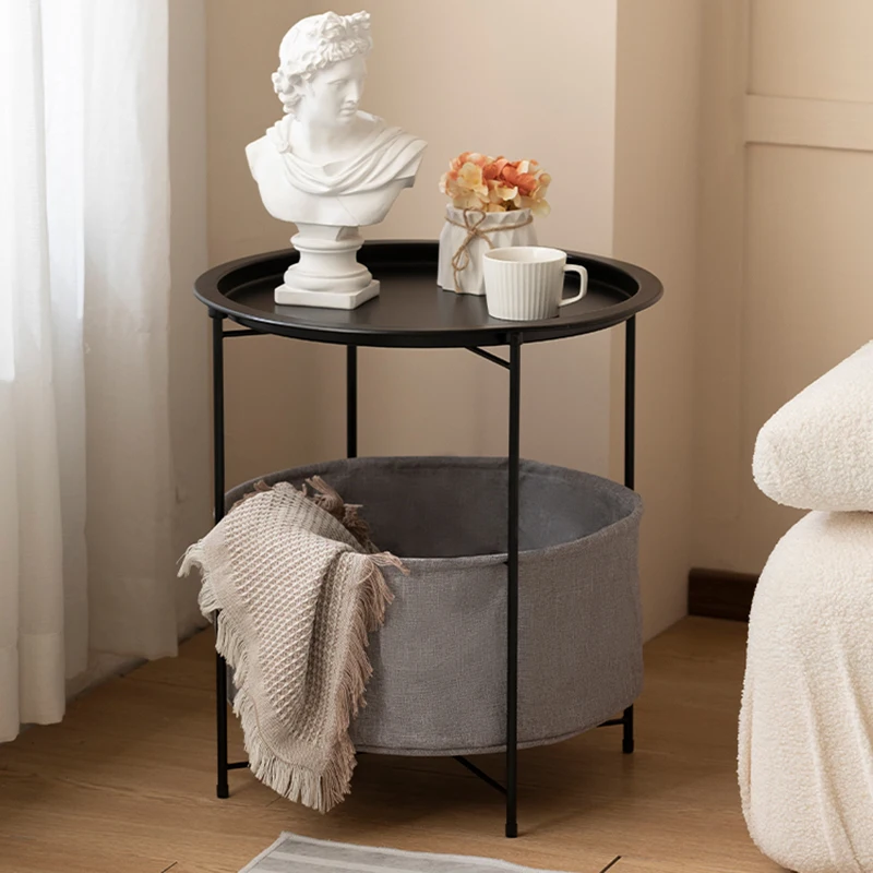 

Круглые скандинавские обеденные журнальные столики, прикроватный столик для улицы, роскошный игровой журнальный столик, столик для хранения, низкая мебель для салона, дома ZY50CJ