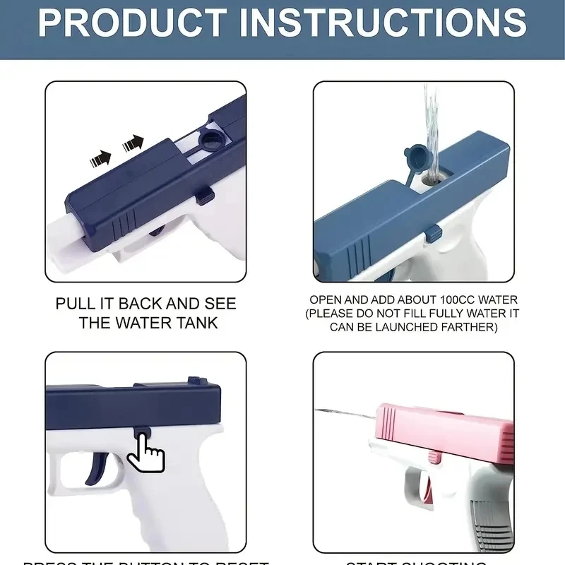 Автоматический водный пистолет