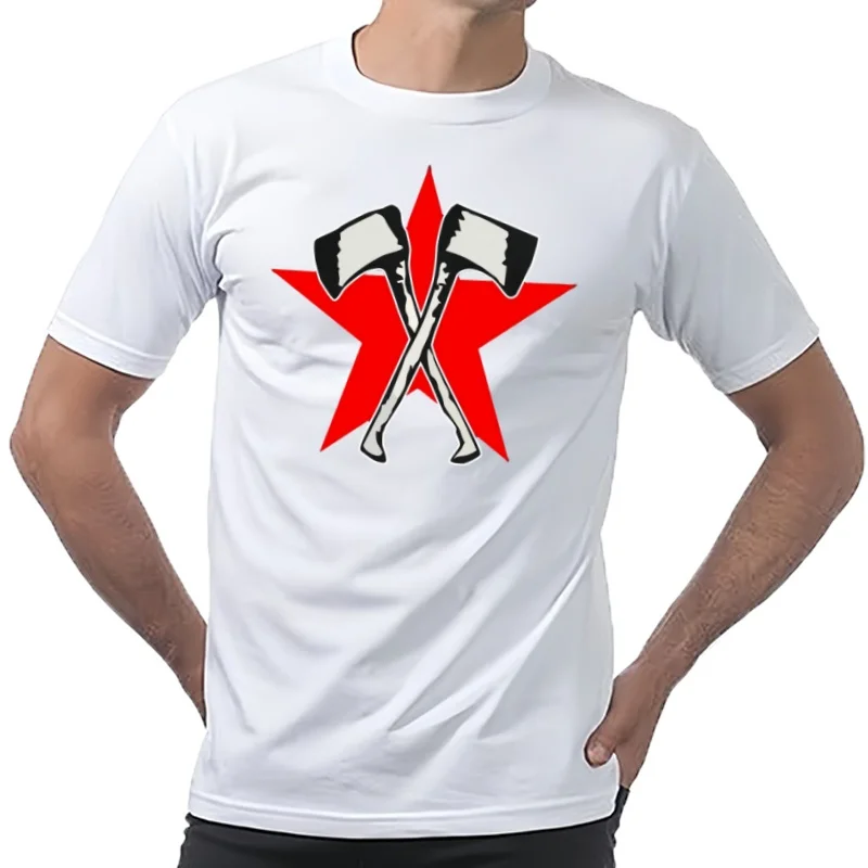 Фото Camiseta Negu Gorriak - |   Алgodón |   Манга Корта - Тидидо трубчатое, грех косарарас laterales. - Punto liso №3