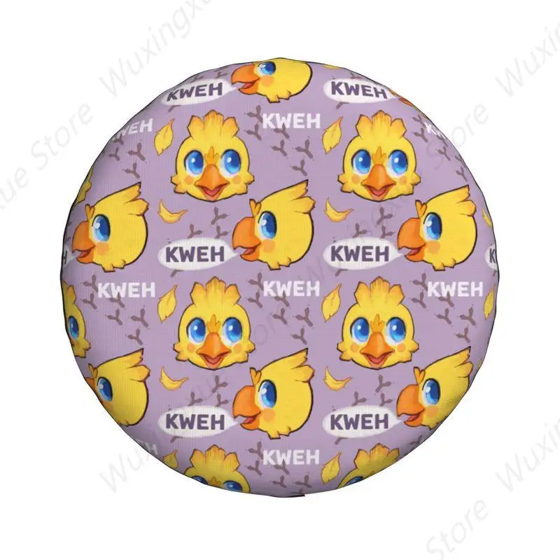 Милый чехол на запасное колесо Chocobo для прицепа Jeep Pajero 4x4 индивидуальная защита