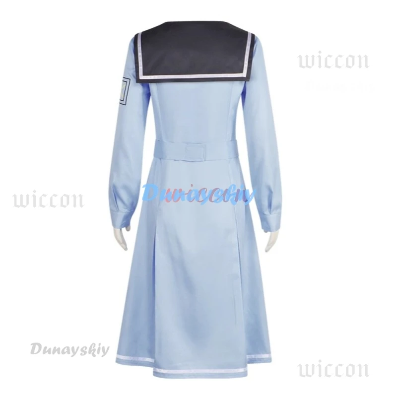 Фото Аниме Kimi No Iro Your Color Hikari Косплей Костюм Цвета в синем платье Школьная форма Женщина Kawaii Campus Костюм моряка №3