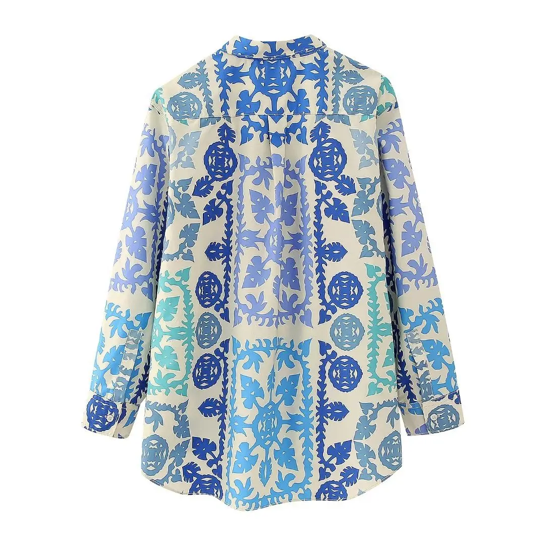 TRAF New 2023 Women Summer Fashion Patchwork Floral Print Pockets Hot Shorts Femme Side Zipper Casual Slim Summer Pants Mujer