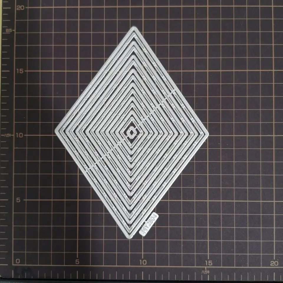 

Eyelet and Ring Diamond Metal Cutting Dies for Diy Scrapbooking Crafts Stencils Maker Photo Album Template Handmade Decoration