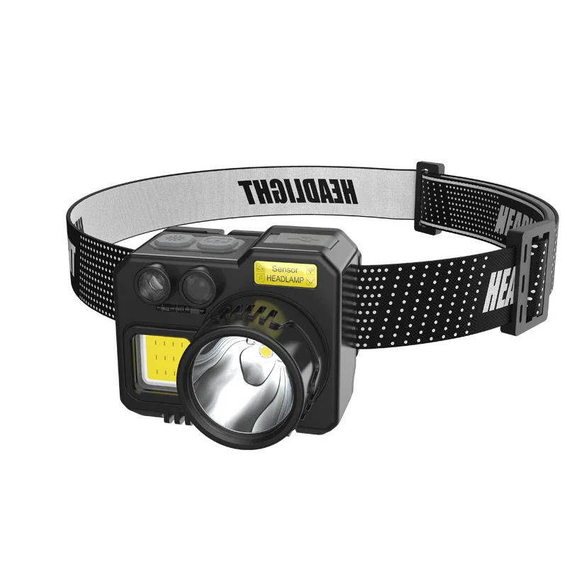 

Induction Headlamp High Power Body Motion Sensor Head Front Light USB Rechargeable OSL Headlight Waterproof Head Lamp